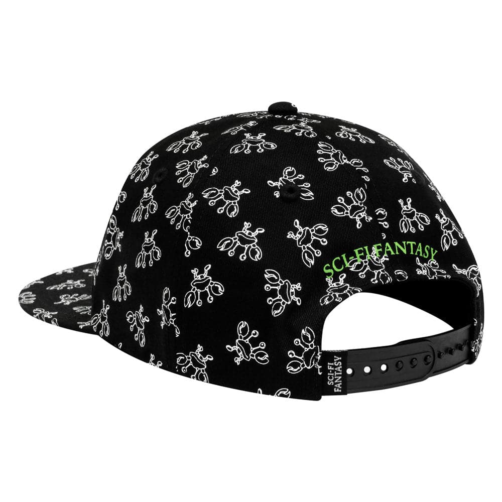 Sci-Fi Fantasy 'Crab' 6 Panel Cap (Black) - Image 2