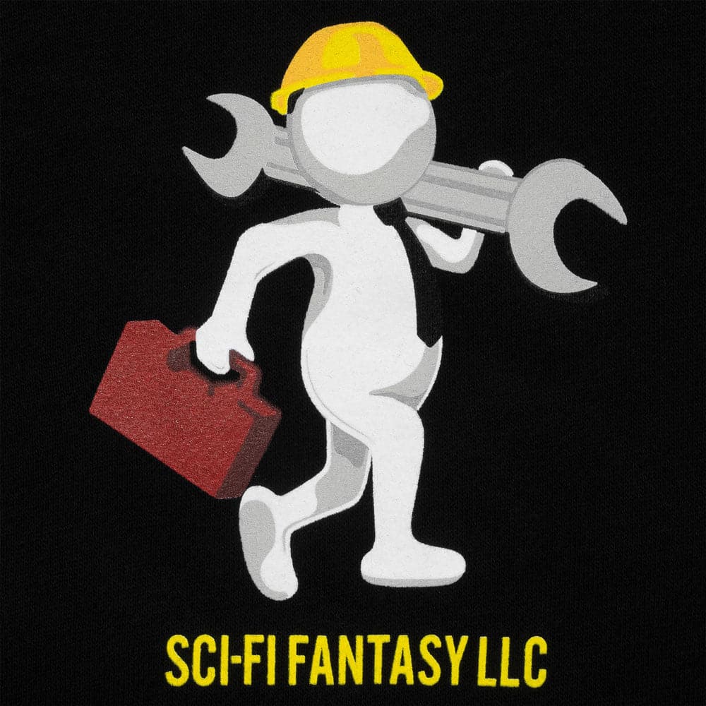 Sci-Fi Fantasy 'Tech Support' Hood (Black) - Image 3