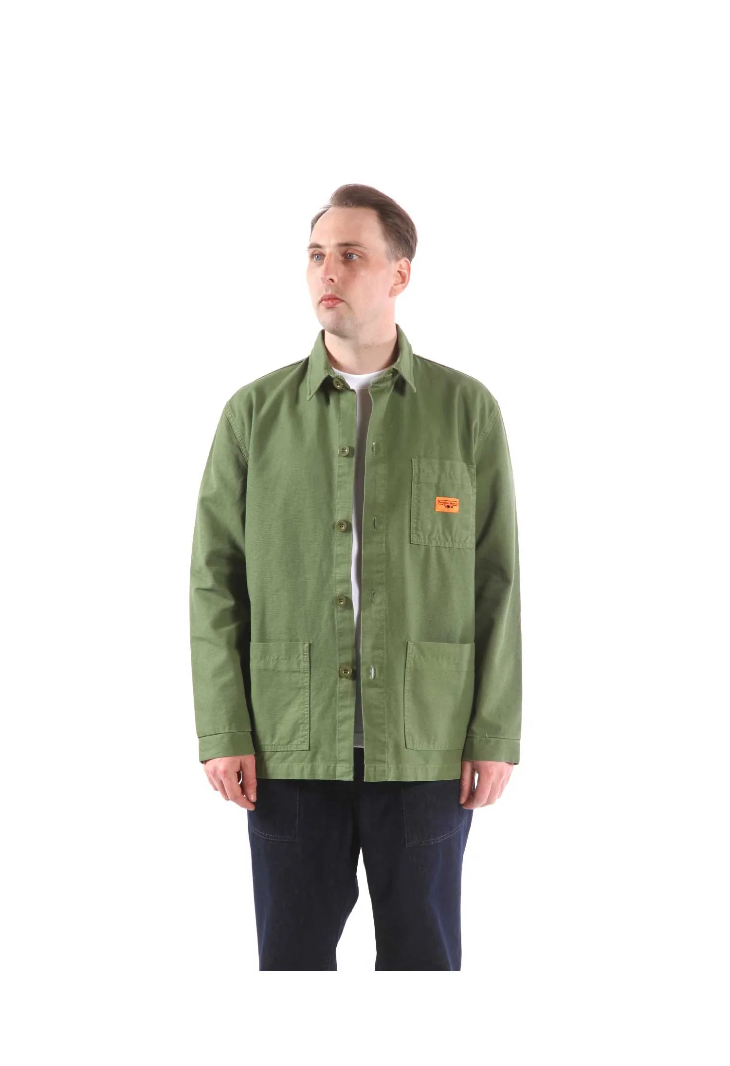 Service Works 'Classic' Chore Shirt (Olive) - Image 6