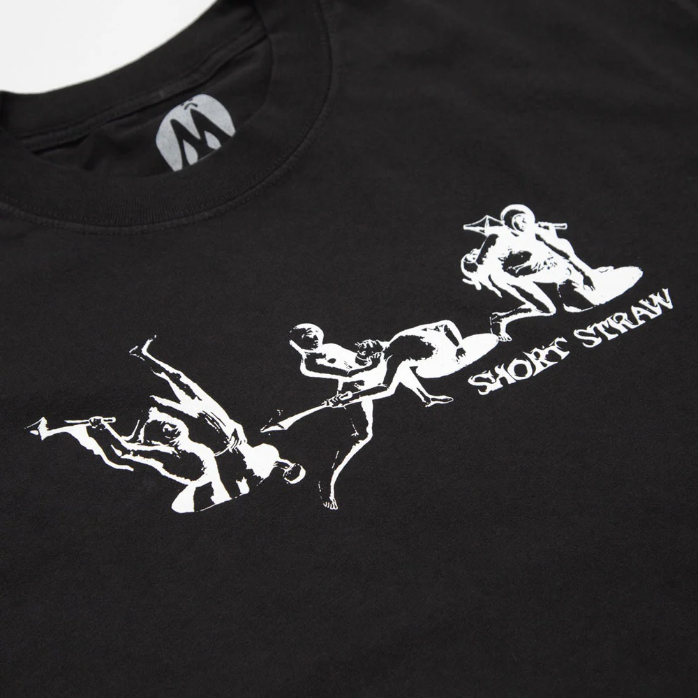 Short Straw 'Divorce' T-Shirt (Black) - Image 2