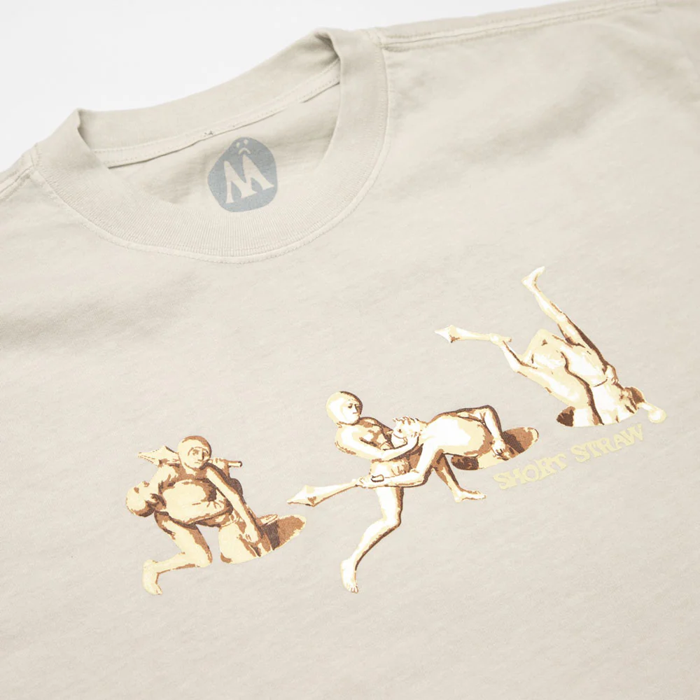 Short Straw 'Divorce' T-Shirt (Bone) - Image 2