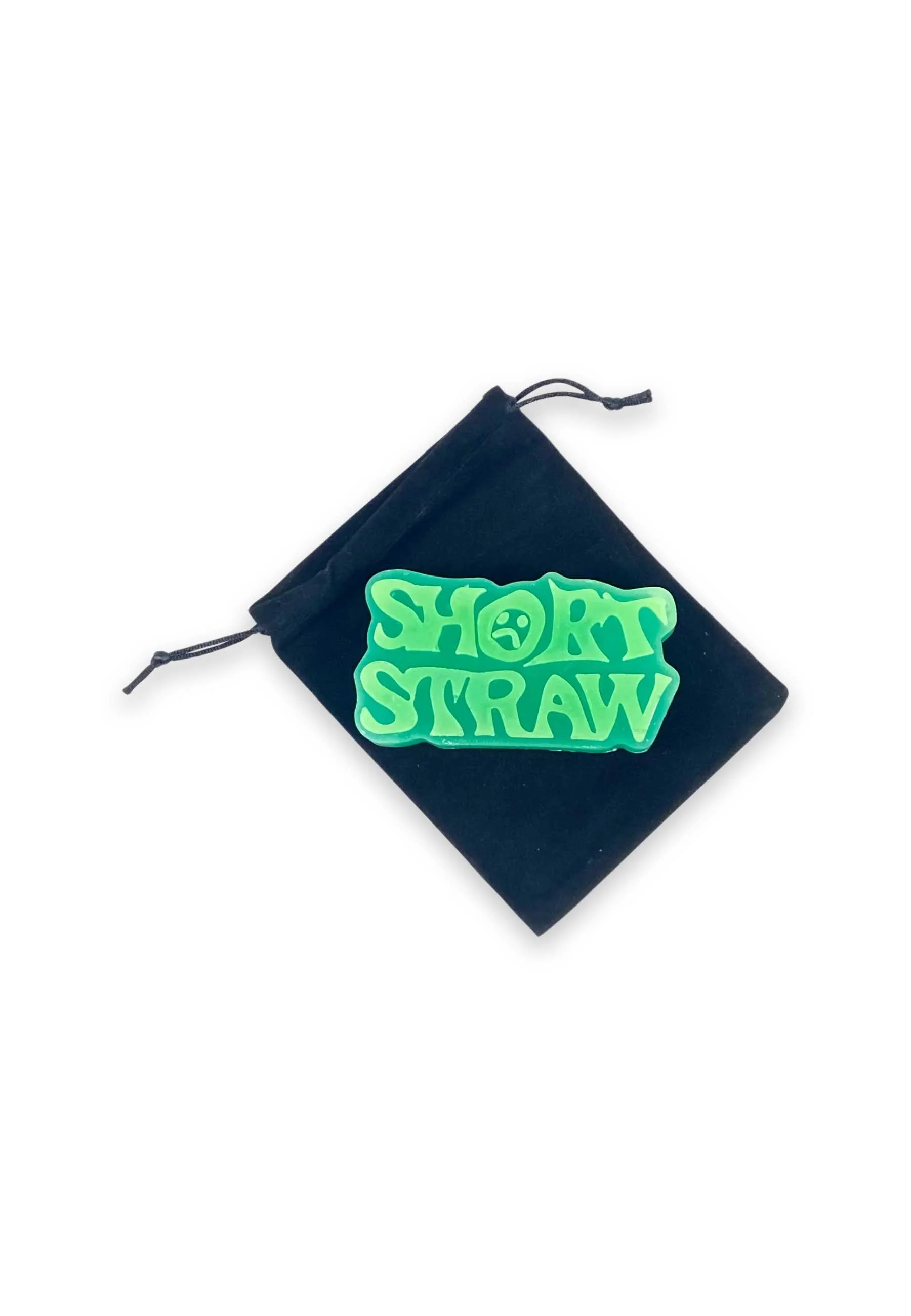 Short Straw 'Logo' Wax (Green) - Image 2