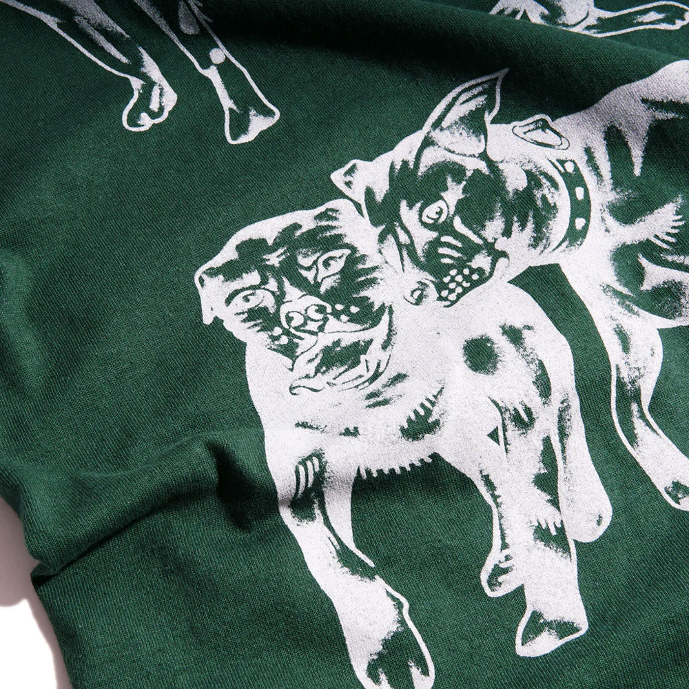 Skateboard Cafe 'Pooch' T-Shirt (Forest Green) - Image 3