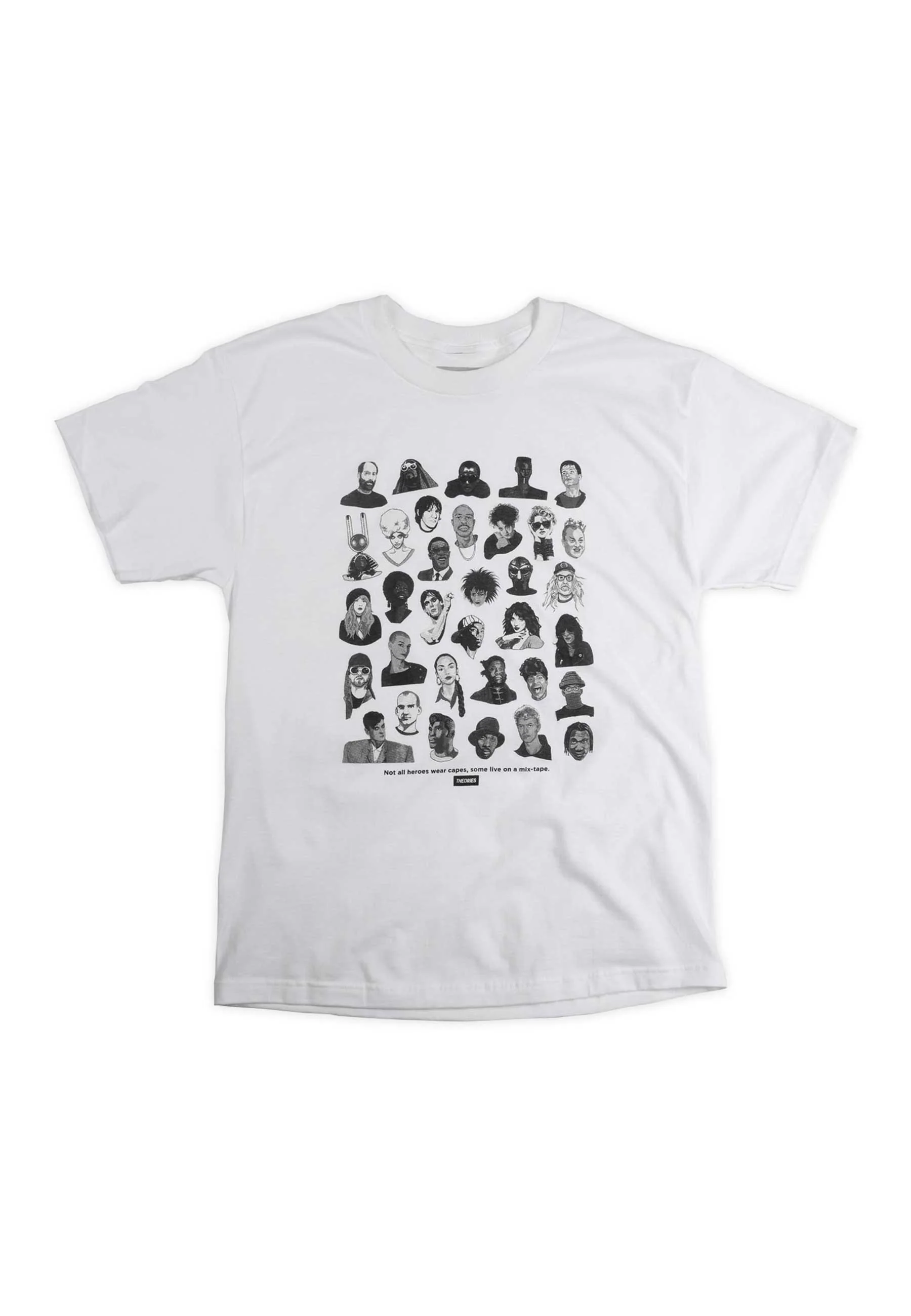 Theories 'Mixtape' T-Shirt (White)