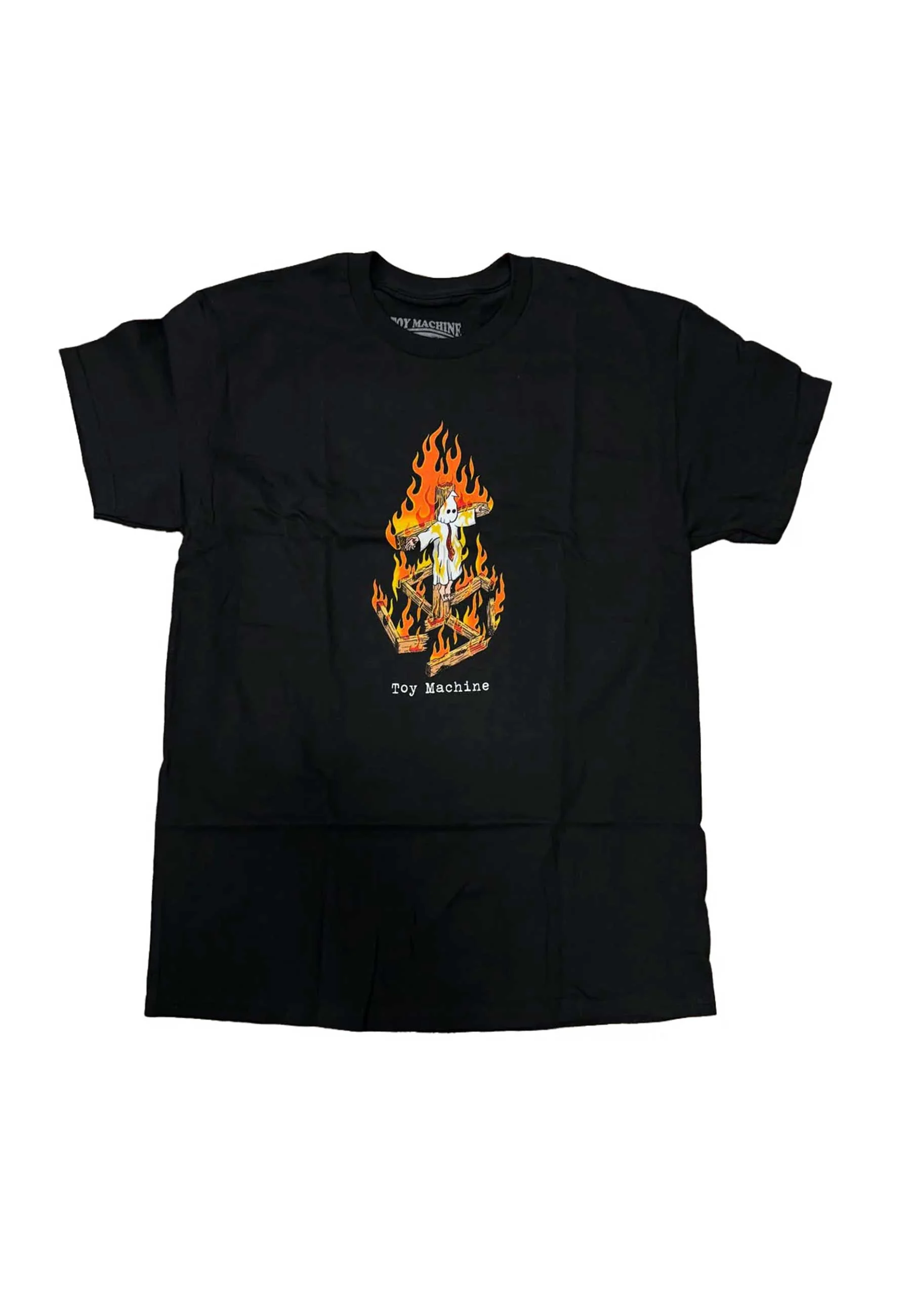 Toy Machine 'Charred Cross' T-Shirt (Black)