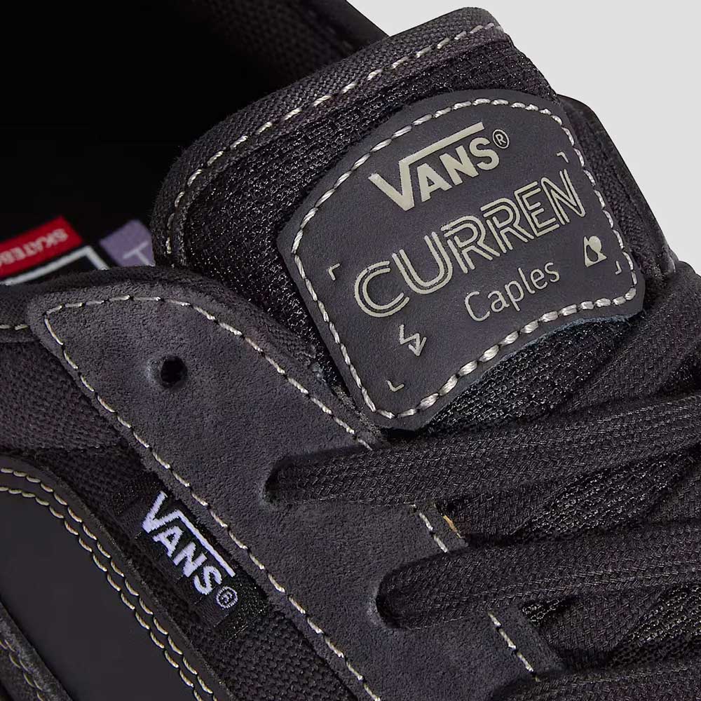 Vans 'Curren Caples' Skate Shoes (Charcoal / Black) - Image 5