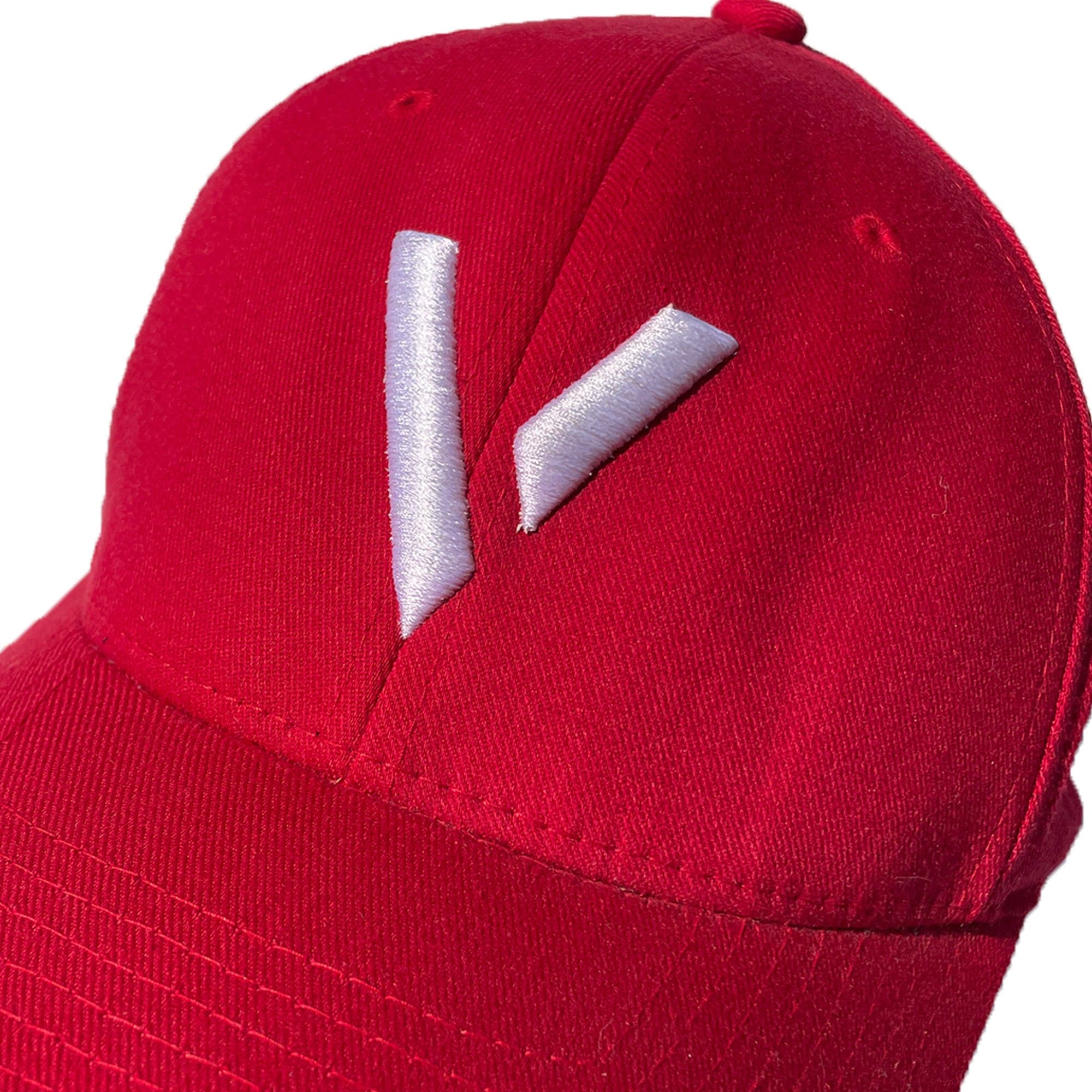 Venture 'V Logo' Flex-Fit Cap (Red) VINTAGE 00s - Image 2