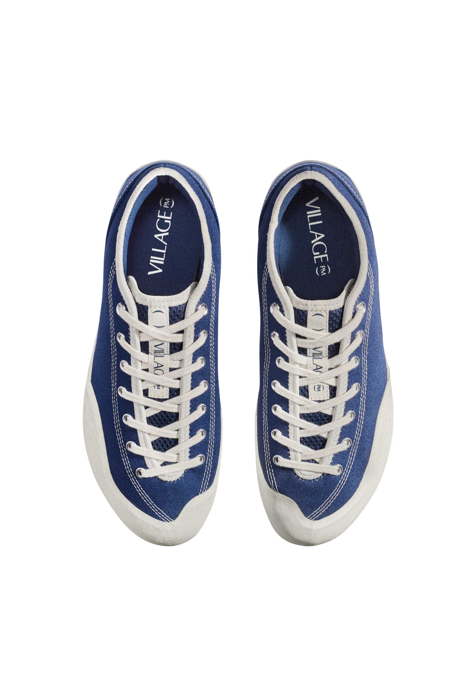 Village PM '1:30pm' Skate Shoes (Navy / Whisper White) - Image 3