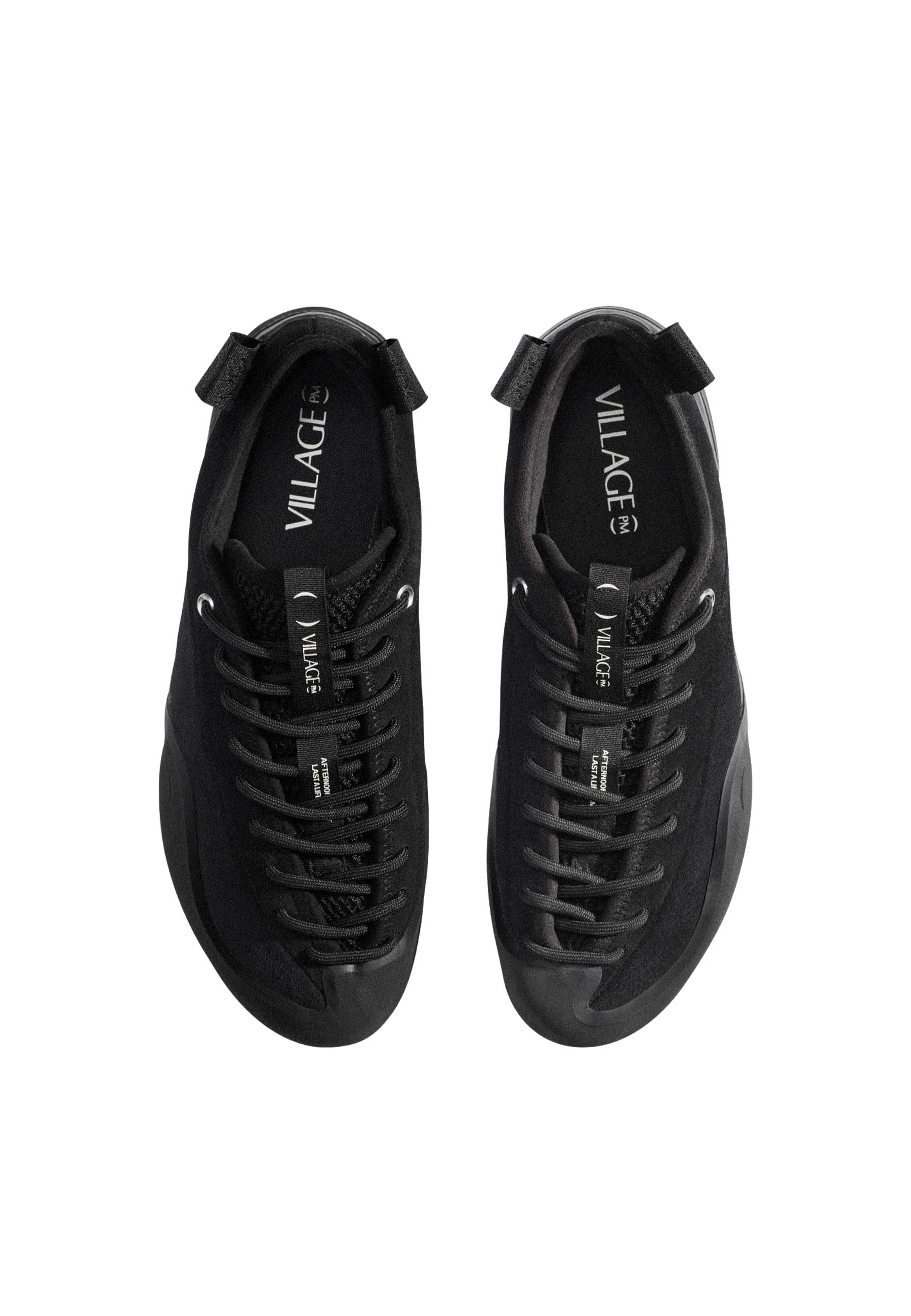 Village PM '1pm' Skate Shoes (Black / Natural Black) - Image 3