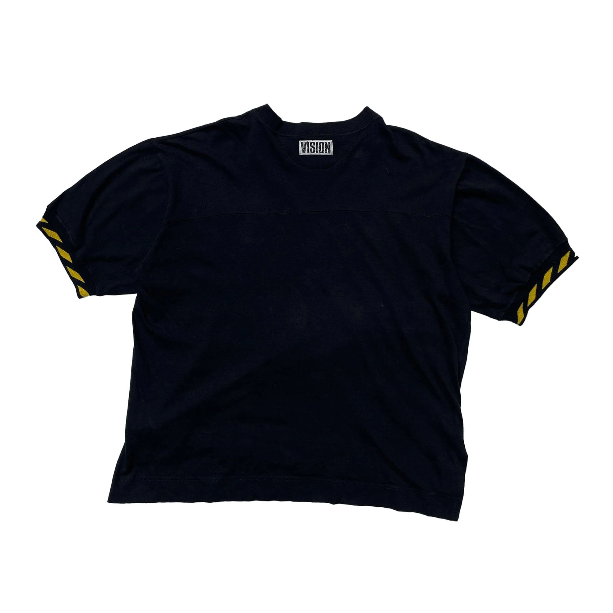 Vision Street Wear Cropped T-Shirt VINTAGE 90s (Black) - Image 3
