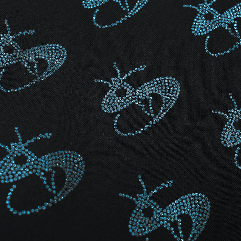 Yardsale 'Bijou' Zip Hood (Black / Indigo) - Image 4