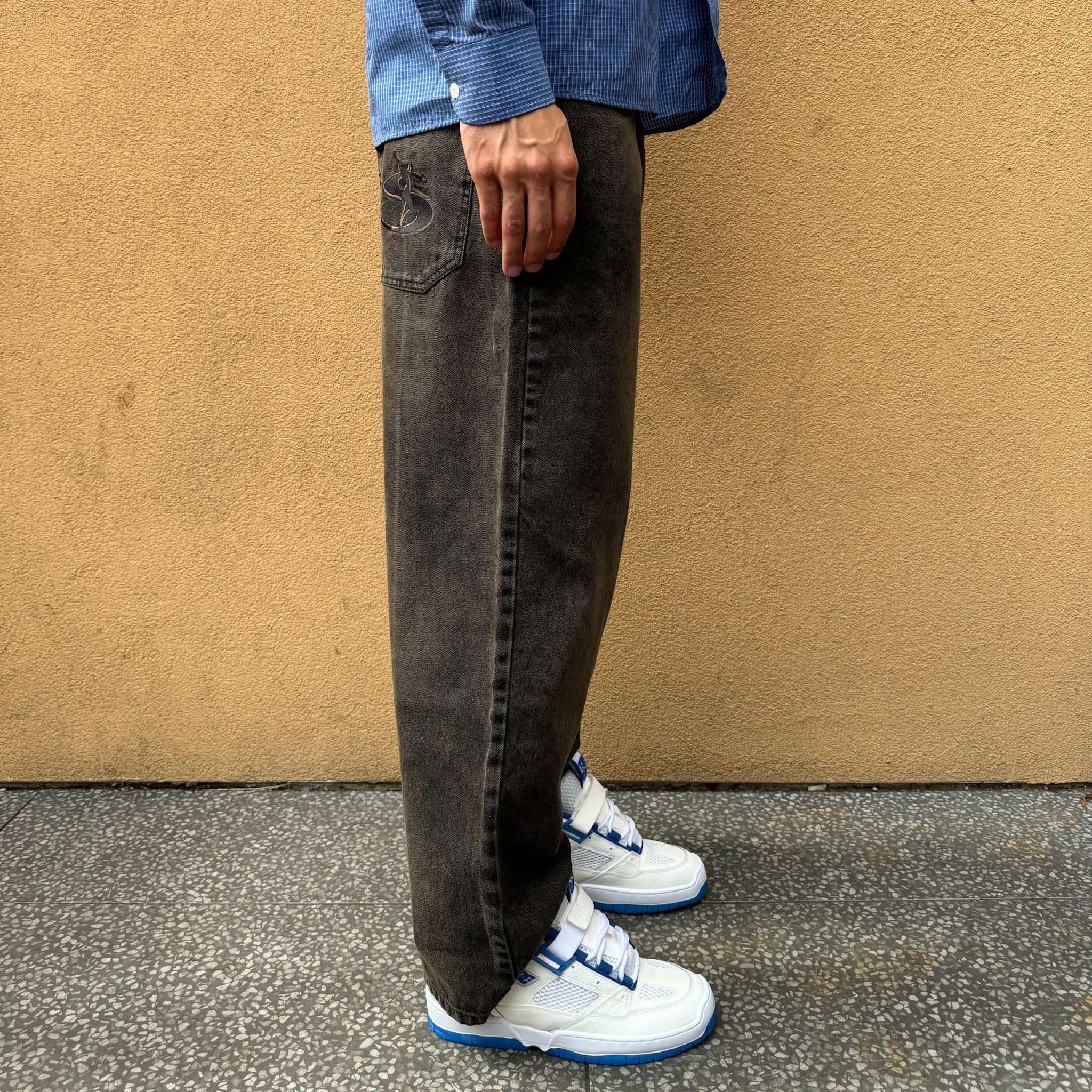 Yardsale 'Bleached Phantasy' Jeans (Bronze) - Image 8