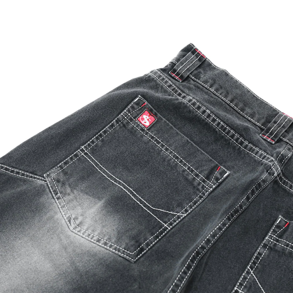 Yardsale 'Culture Phantasy' Jeans (Washed Black) - Image 4