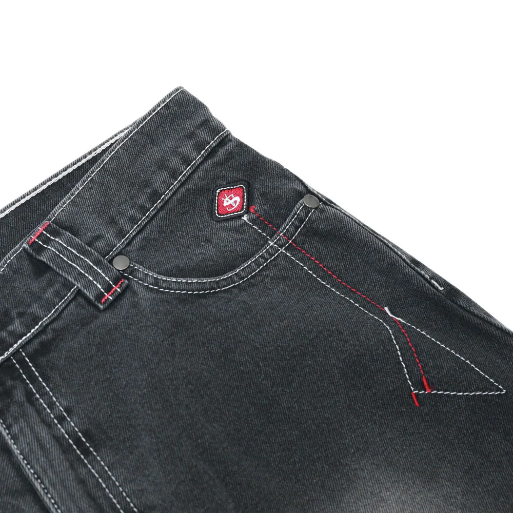 Yardsale 'Culture Phantasy' Jeans (Washed Black) - Image 5