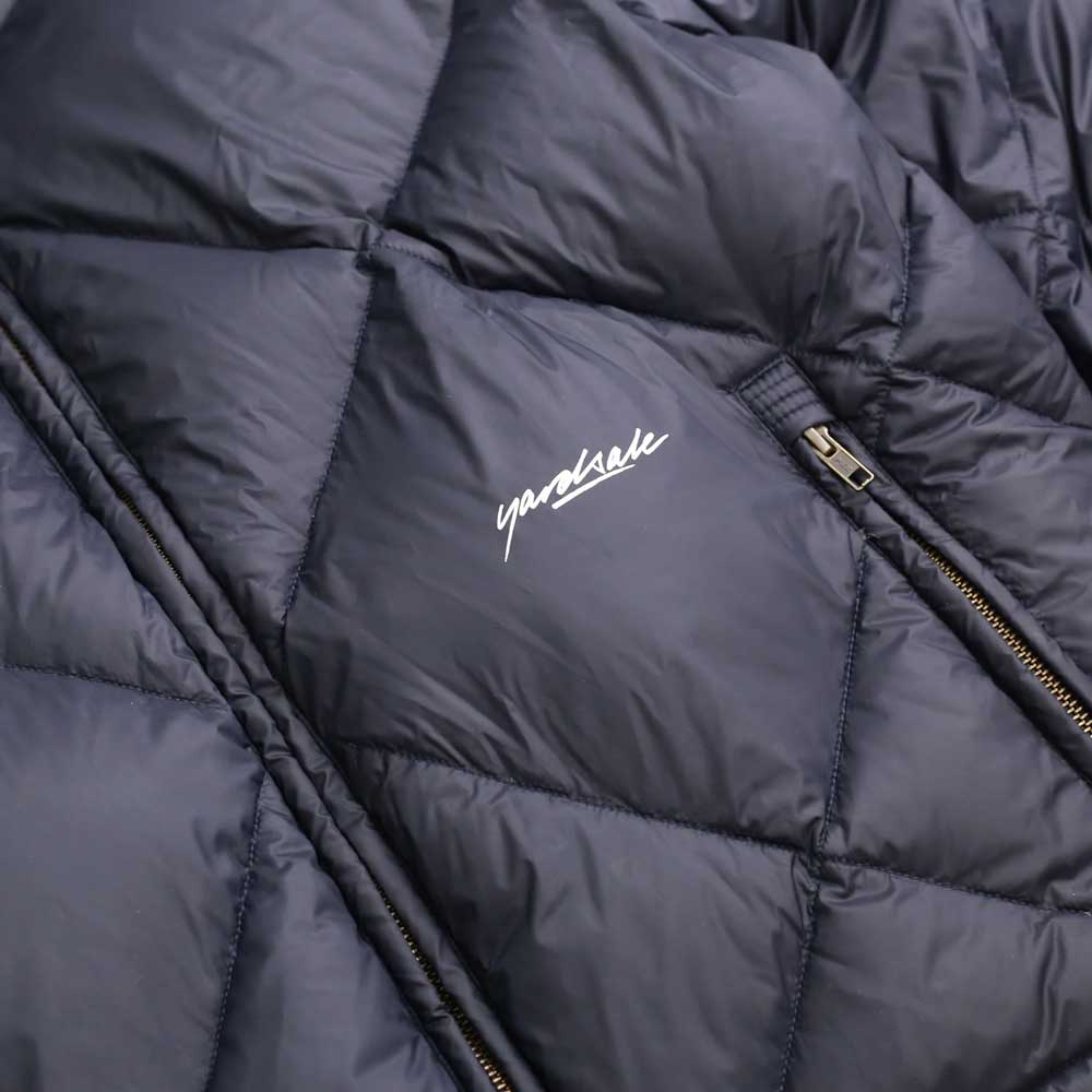Yardsale 'Diamond' Down Puffer Jacket (Navy) - Image 2