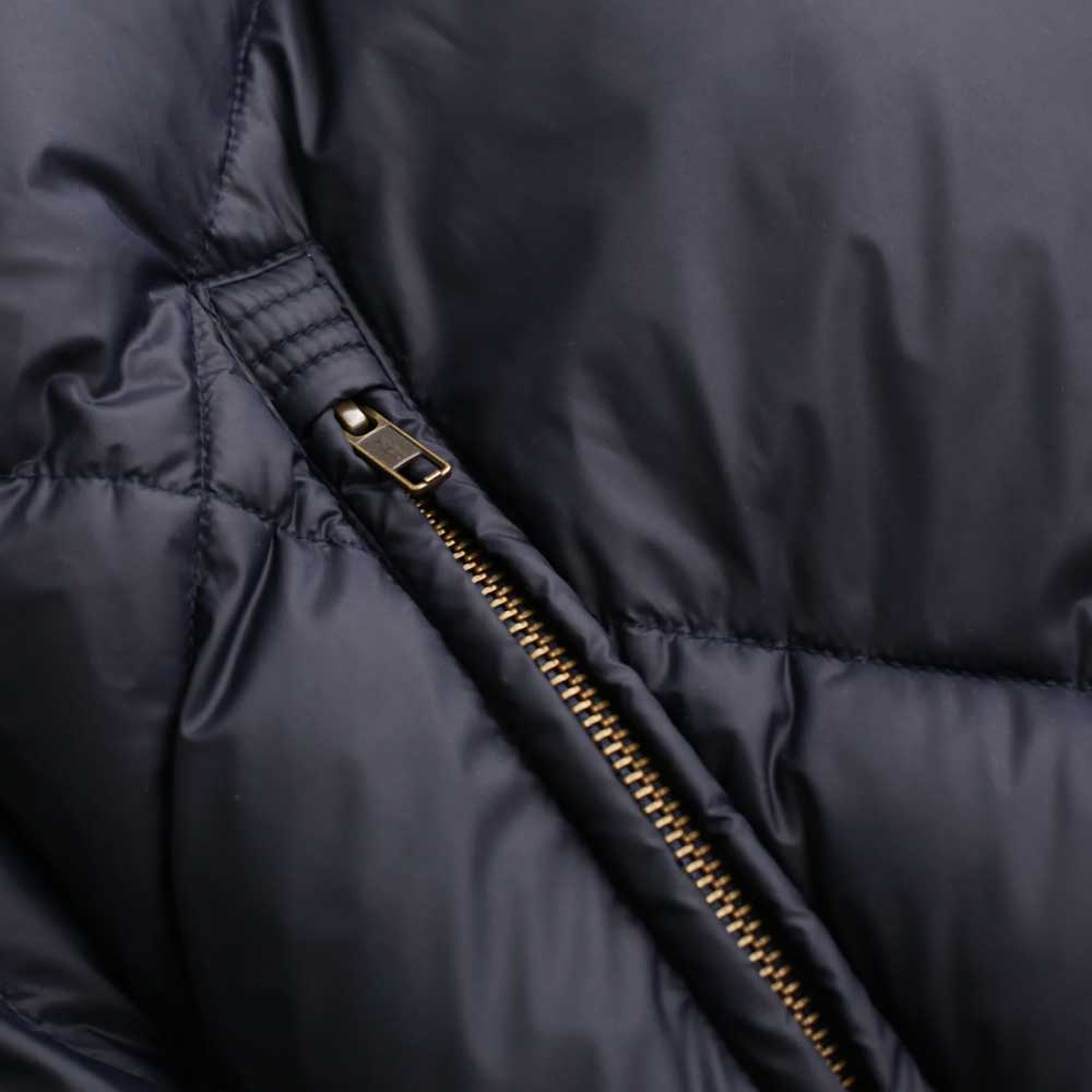 Yardsale 'Diamond' Down Puffer Jacket (Navy) - Image 3