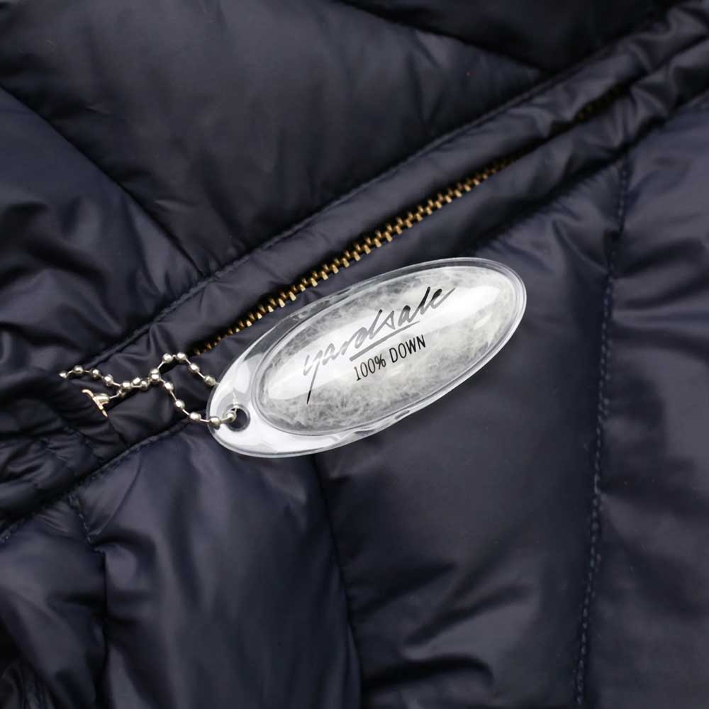 Yardsale 'Diamond' Down Puffer Jacket (Navy) - Image 4