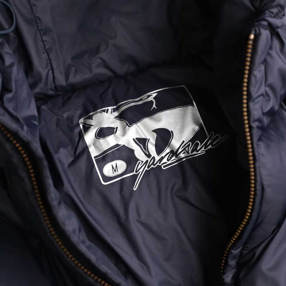 Yardsale 'Diamond' Down Puffer Jacket (Navy) - Image 5