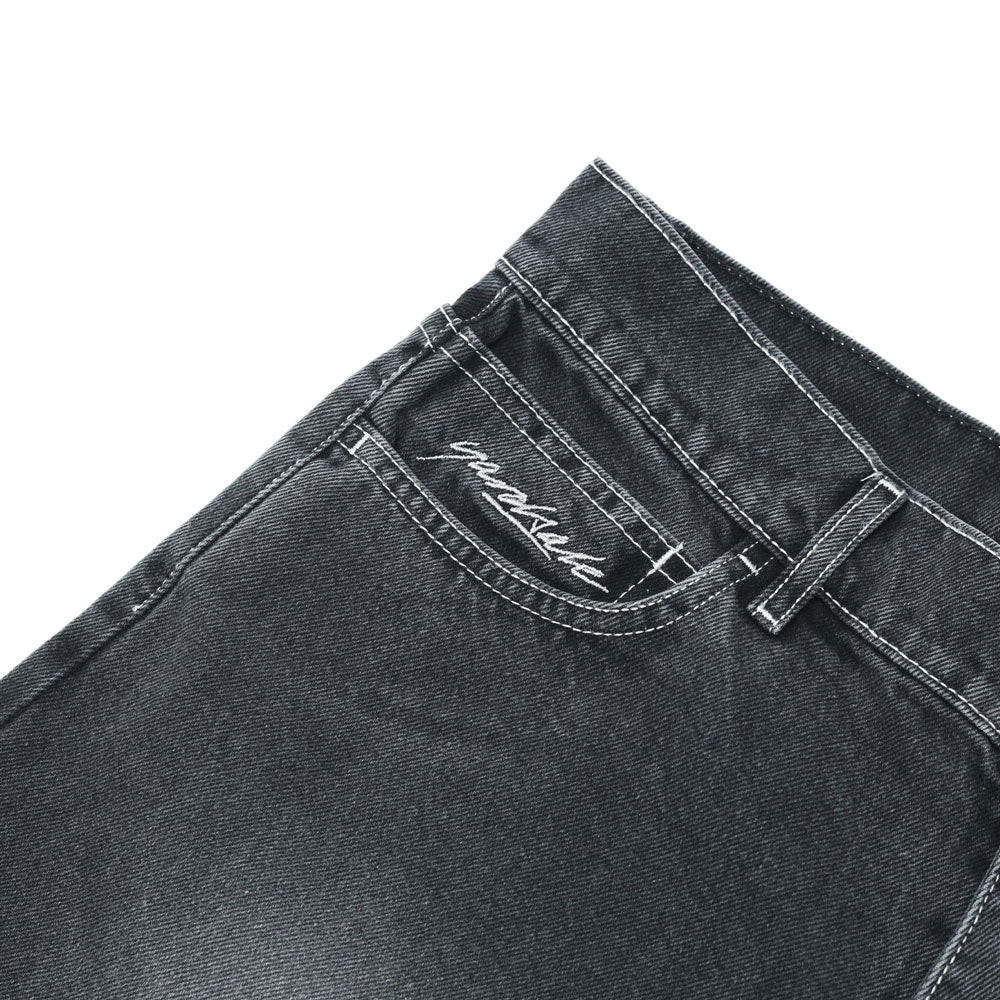Yardsale 'Phantasy Panel' Jeans (Black) - Image 4