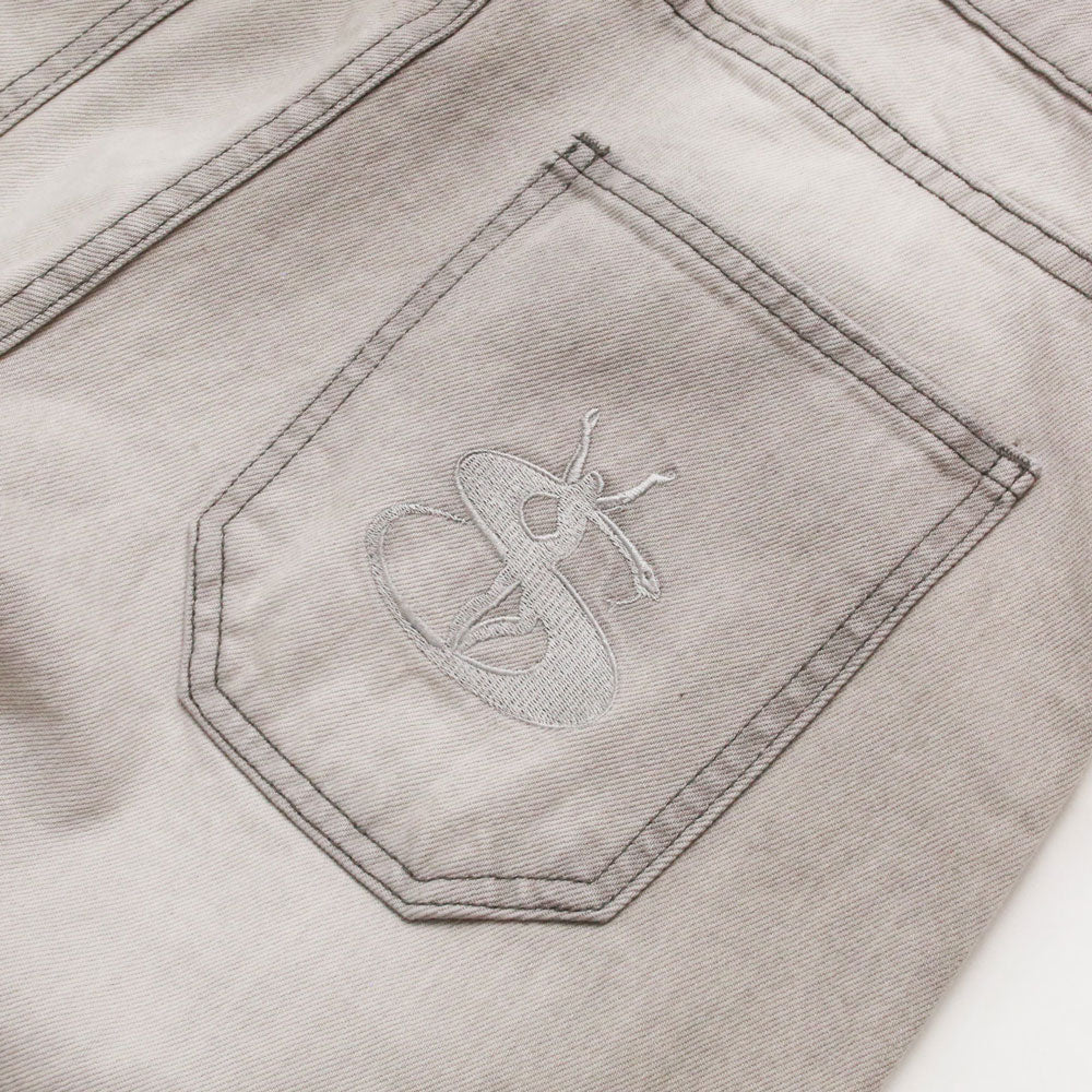 Yardsale 'Slub Stain Phantasy' Jeans (Silver) - Image 3