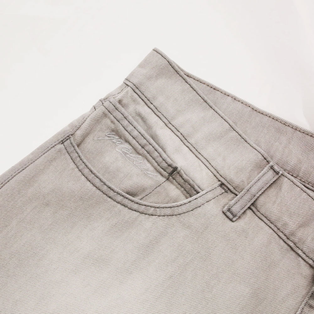 Yardsale 'Slub Stain Phantasy' Jeans (Silver) - Image 4