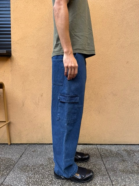 Yardsale 'Tactical Phantasy Cargo' Jeans (Denim) - Image 5