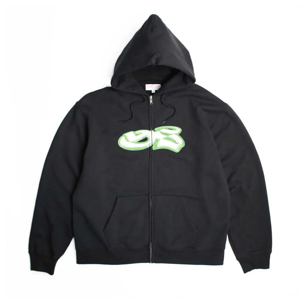 Yardsale 'YS Spray' Zip Hood (Black)